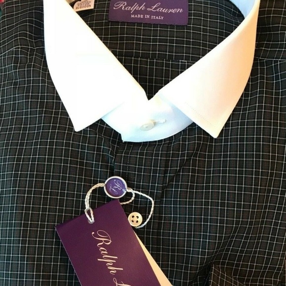 Ralph Lauren - PURPLE LABEL Custom Fit Shirt - Picture 1 of 6